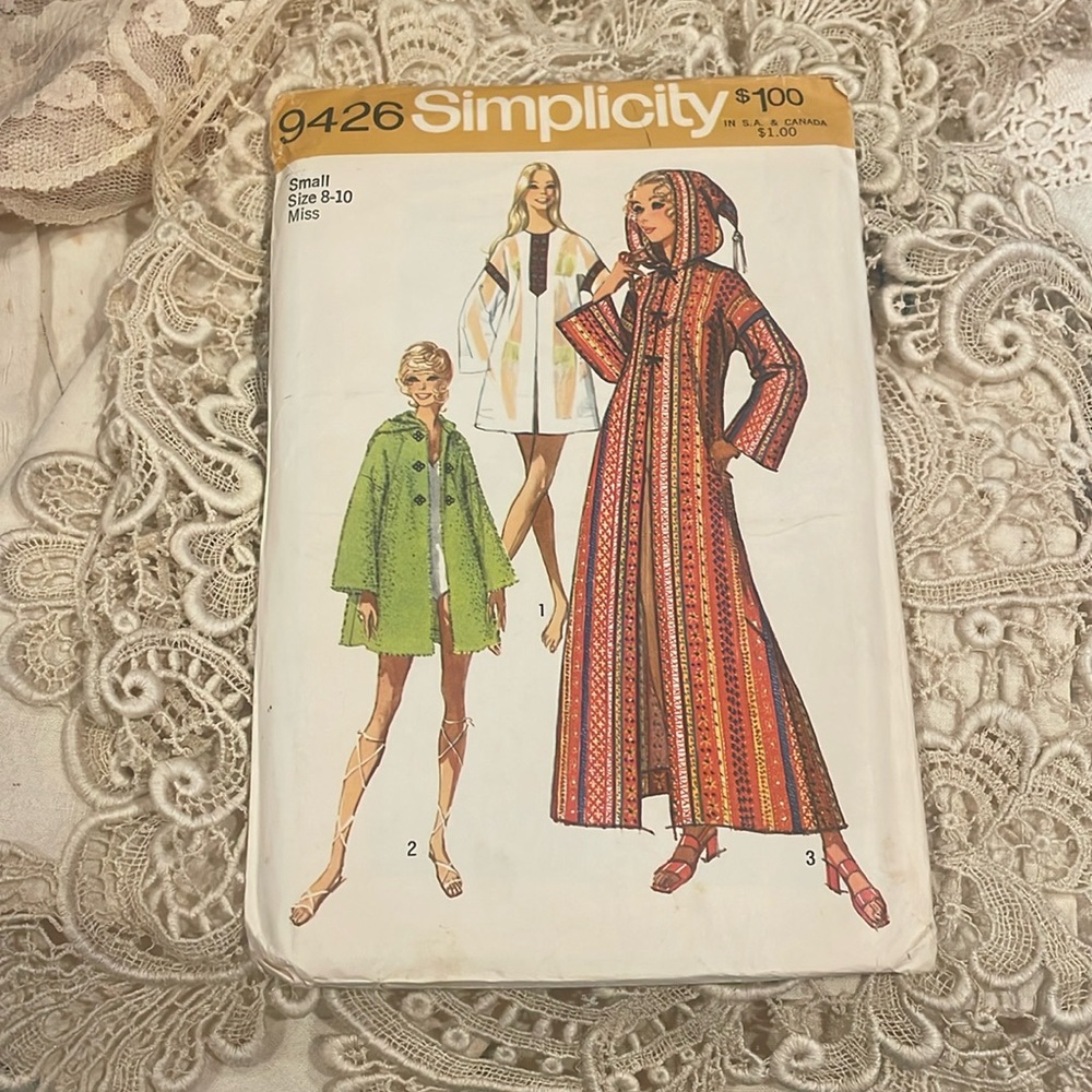 Vtg‎ 1971 Catfan Pattern